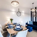 Niebieskie Z Klimatyzacja 100 M Do Plazy Apartman Rowy