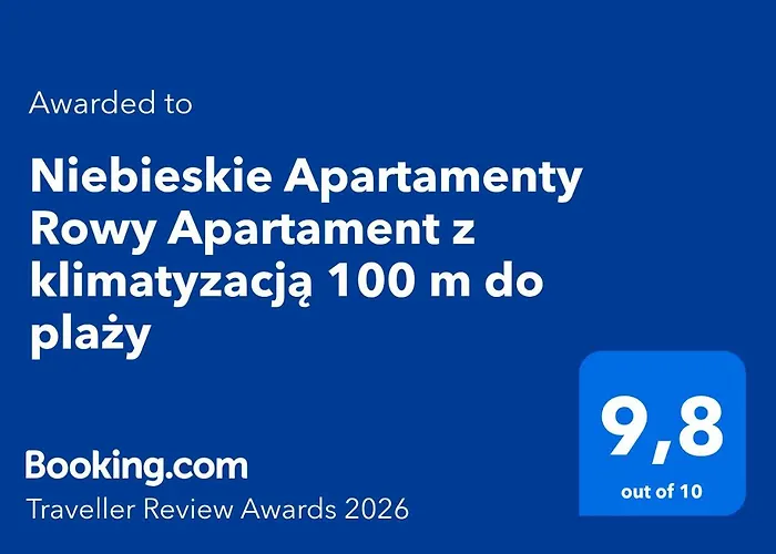 Apartamento Niebieskie Z Klimatyzacja 100 M Do Plazy
