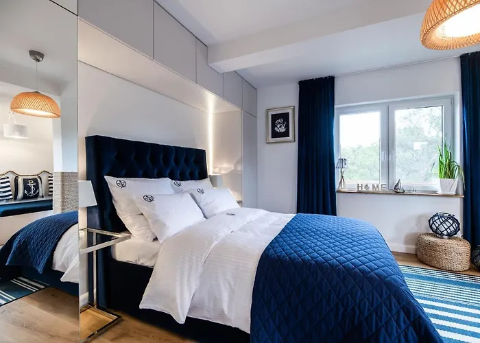 Niebieskie 13 Z Klimatyzacją 100 M Do Plaży Dawniej Blue Marine Apartament Rowy (Pomerania)