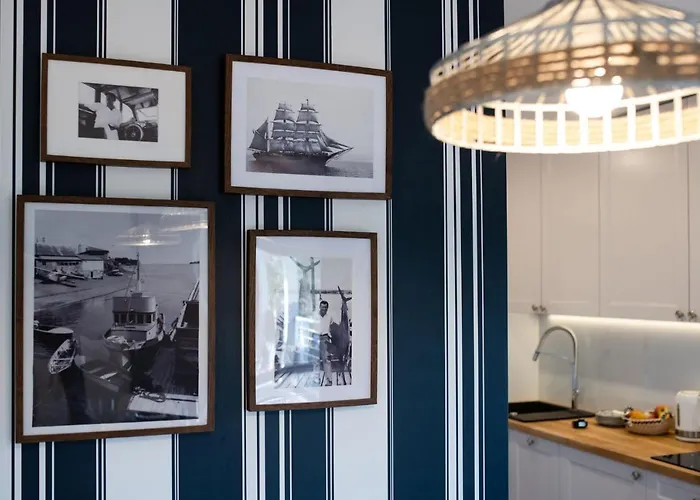 Niebieskie 13 Z Klimatyzacją 100 M Do Plaży Dawniej Blue Marine Apartament