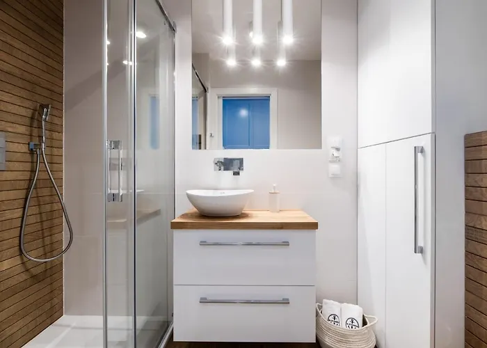 Niebieskie 13 Z Klimatyzacją 100 M Do Plaży Dawniej Blue Marine Apartament Rowy (Pomerania)